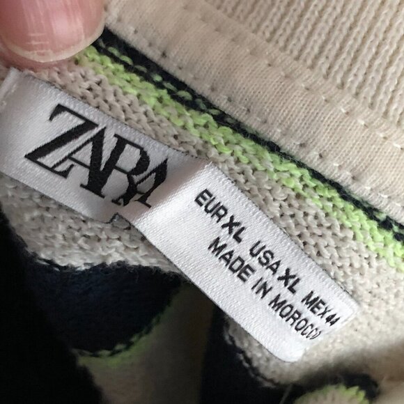 Zara Limited Edition Knit Polo Shirt - Resort Wear NEW - Picture 2 of 6